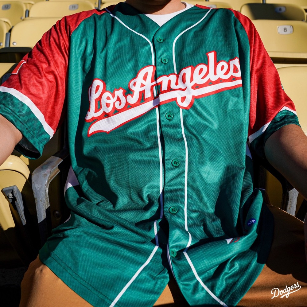 Los Angeles Dodgers Mexican Heritage night jersey!